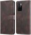 AZNS Xiaomi Redmi 10 Hoesje Wallet Book Case Kunstleer Bruin afbeelding 3