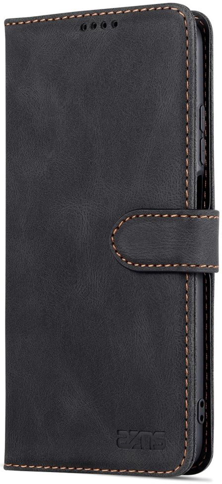 AZNS Xiaomi Redmi 10 Hoesje Wallet Book Case Kunstleer Zwart afbeelding 6