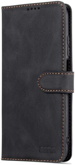 AZNS Xiaomi Redmi 10 Hoesje Wallet Book Case Kunstleer Zwart afbeelding 6