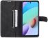 AZNS Xiaomi Redmi 10 Hoesje Wallet Book Case Kunstleer Zwart afbeelding 1