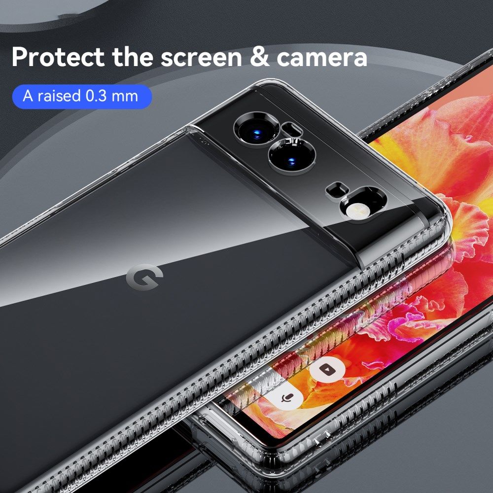 Google Pixel 6 Hoesje TPU Back Cover Transparant afbeelding 6