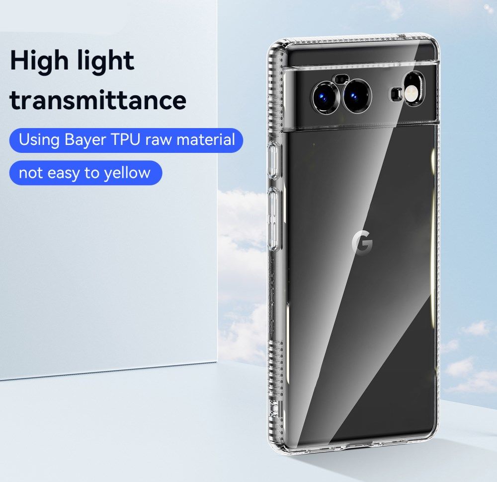 Google Pixel 6 Hoesje TPU Back Cover Transparant afbeelding 7