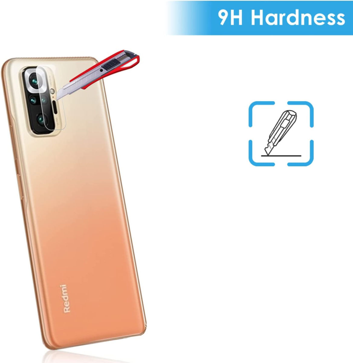 Xiaomi Redmi 10 Camera Lens Protector Tempered Glass afbeelding 2