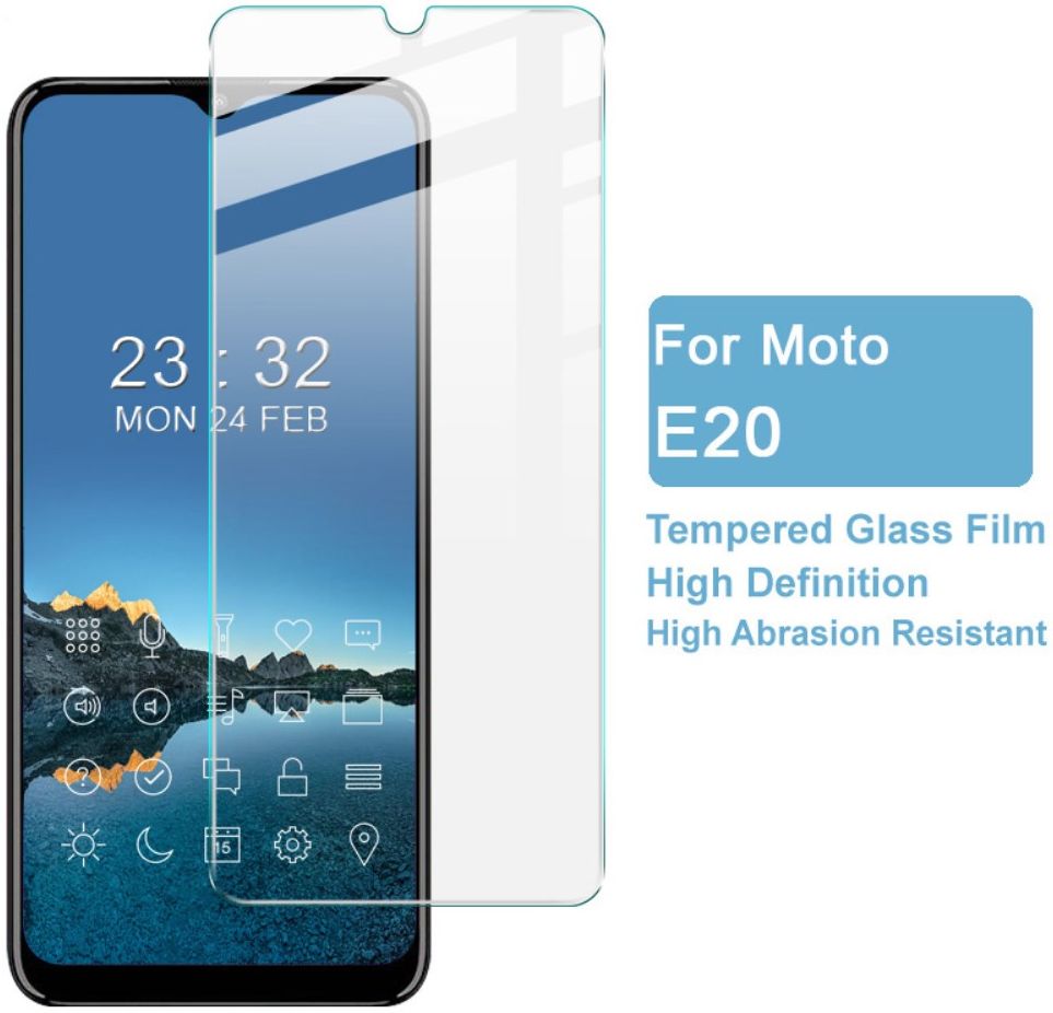 Imak Motorola Moto E20/E30/E40 Screen Protector 9H Tempered Glass afbeelding 3