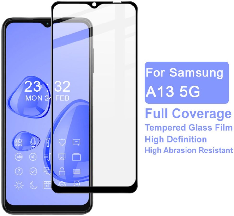 IMAK Samsung Galaxy A13 5G / A04s Screen Protector Tempered Glass afbeelding 3