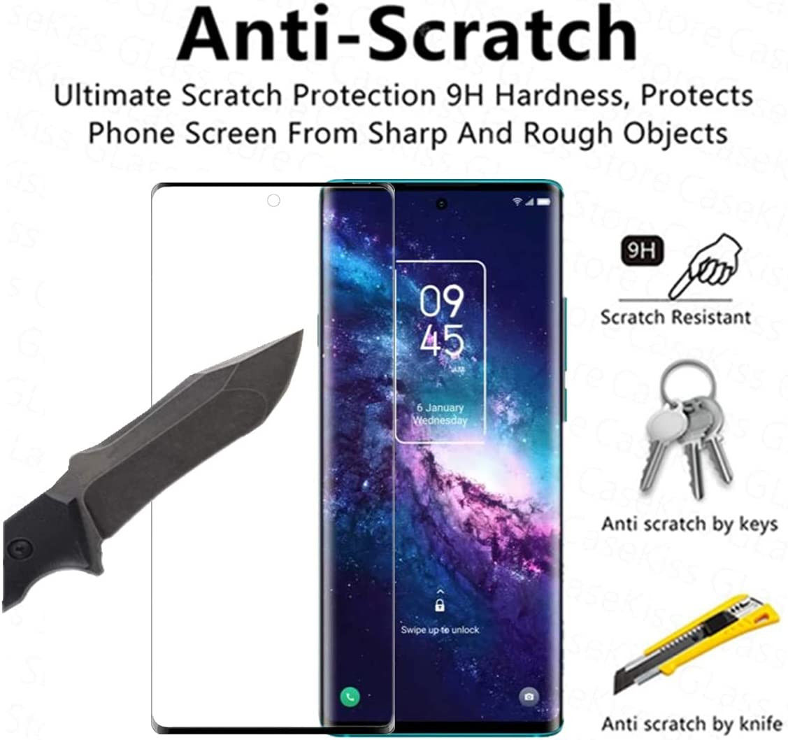 TCL 20 5G Screen Protector 0.3mm Arc Edge Tempered Glass afbeelding 2