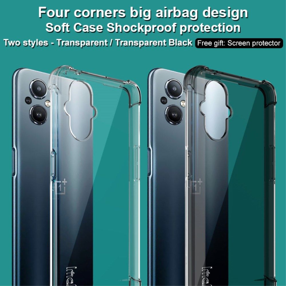 IMAK Oppo Reno 8 Lite Hoesje + Screen Protector Transparant afbeelding 4