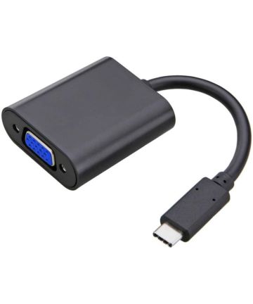 USB Type-C naar VGA Kabel Adapter Zwart Kabels