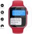 Apple Watch Series 7 / 8 / 9 45MM Hoesje met Screen Protector - TPU - Zwart afbeelding 6