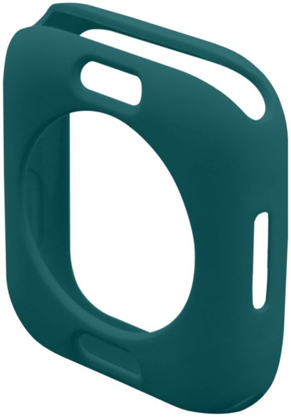 Apple Watch Series 7 / 8 / 9 45MM Hoesje met Screen Protector - TPU - Groen afbeelding 2