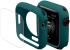 Apple Watch Series 7 / 8 / 9 45MM Hoesje met Screen Protector - TPU - Groen