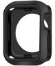 Apple Watch Series 7/8/9 45MM Case - Schokbestendig - Siliconen - Zwart