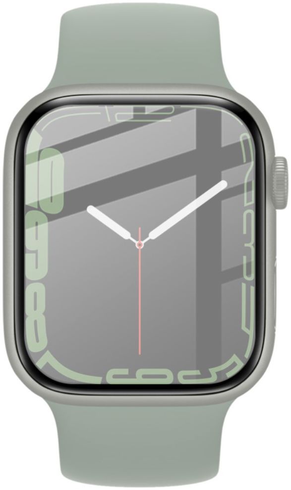 IMAK - Apple Watch Series 7 / 8 / 9 45MM Screen Protector - PMMA afbeelding 3