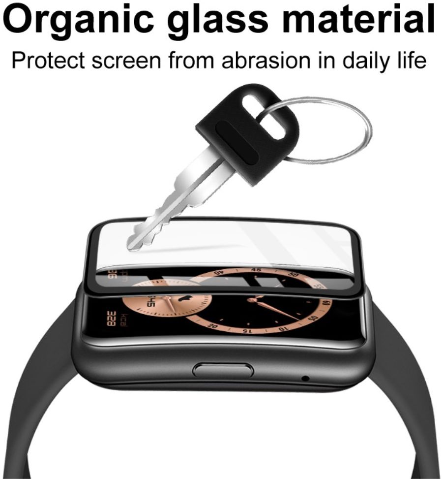 IMAK - Apple Watch Series 7 / 8 / 9 45MM Screen Protector - PMMA afbeelding 6