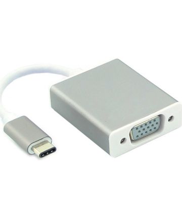USB Type-C naar VGA Kabel Adapter Zilver Kabels
