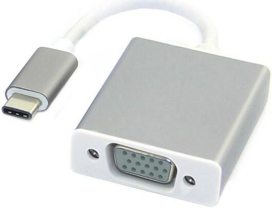 USB Type-C naar VGA Kabel Adapter Zilver afbeelding 4