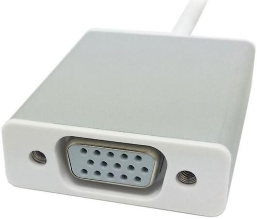 USB Type-C naar VGA Kabel Adapter Zilver afbeelding 5