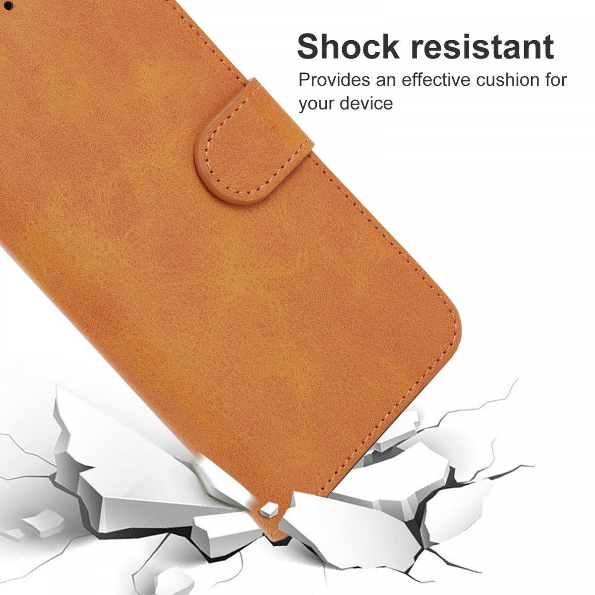 Samsung Galaxy A33 Hoesje Portemonnee Wallet Book Case Bruin afbeelding 4