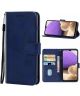 Samsung Galaxy A33 Hoesje Portemonnee Wallet Book Case Blauw