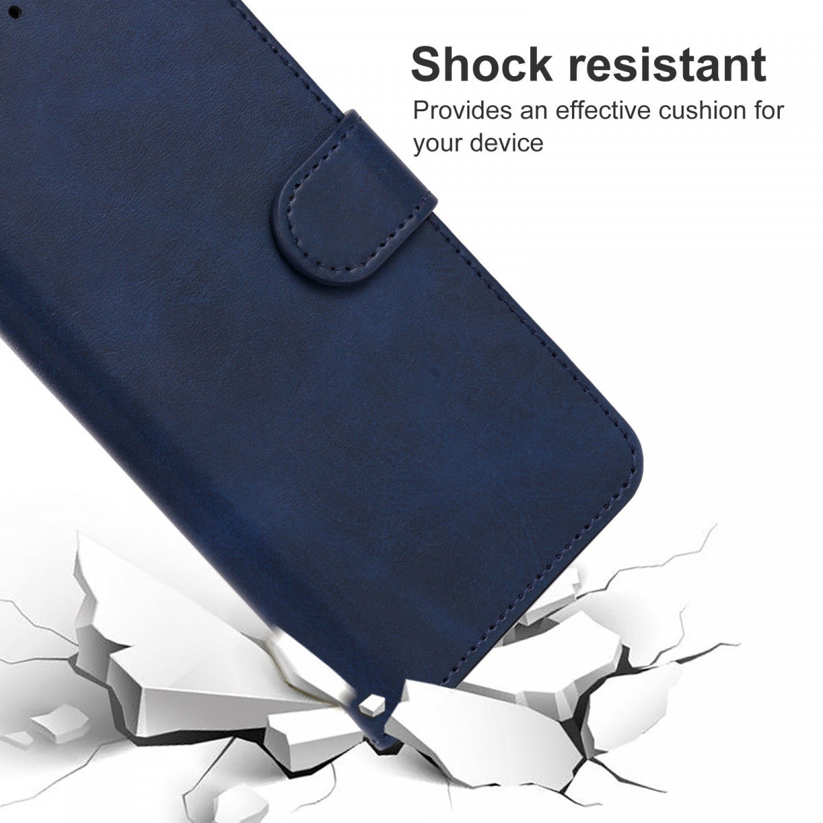 Samsung Galaxy A33 Hoesje Portemonnee Wallet Book Case Blauw afbeelding 4