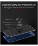 Samsung Galaxy M52 5G Hoesje met Magnetische Kickstand Ring Rood