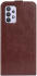 Samsung Galaxy A53 Hoesje Verticale Flip Wallet Case Bruin afbeelding 3