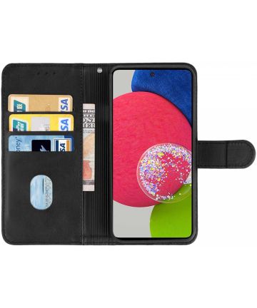 Samsung Galaxy A53 Hoesje Portemonnee Wallet Book Case Zwart Hoesjes