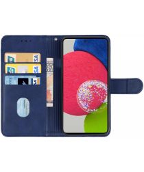 Samsung Galaxy A53 Hoesje Portemonnee Wallet Book Case Blauw