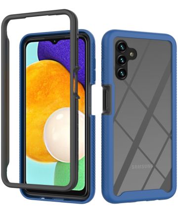 Samsung Galaxy A13 5G/A04s Hoesje Volledig Schokbestendig Cover Blauw Hoesjes