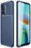 Xiaomi Redmi 10 Hoesje Siliconen Carbon TPU Back Cover Blauw afbeelding 1
