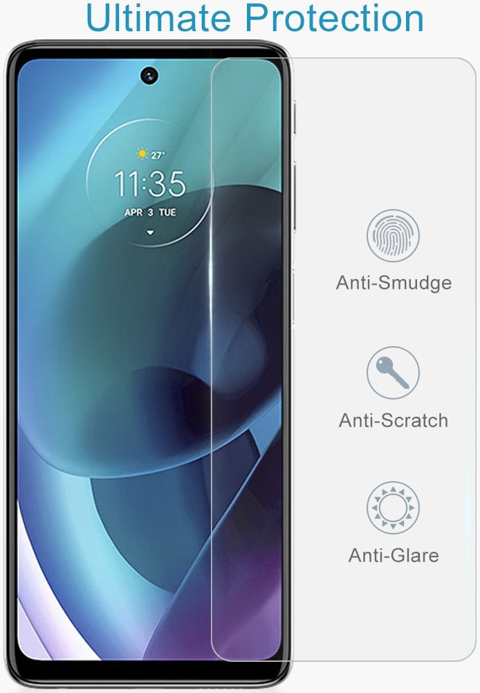 Motorola Moto G51 Screen Protector 9H Tempered Glass 0.26mm afbeelding 5