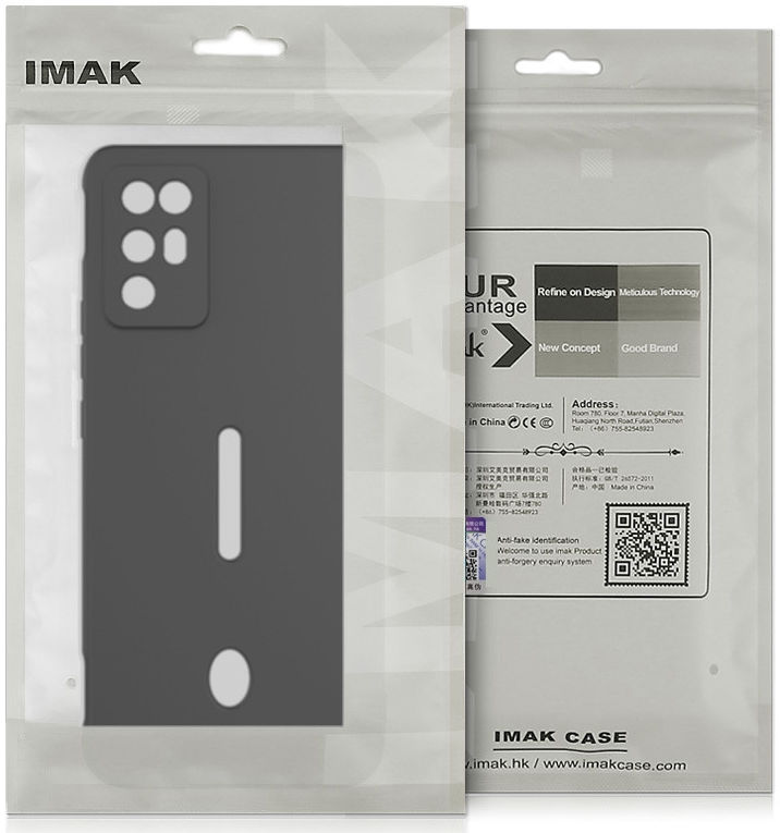 IMAK UC-4 Honor 50 Hoesje Flexibel TPU Back Cover Zwart afbeelding 7
