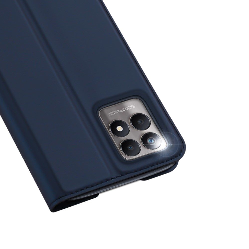 Dux Ducis Skin Pro Series Case Realme 8i Hoesje Wallet Book Case Blauw afbeelding 9
