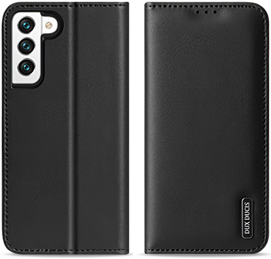 Dux Ducis Hivo Series Samsung Galaxy S22 Hoesje RFID Book Case Zwart afbeelding 2