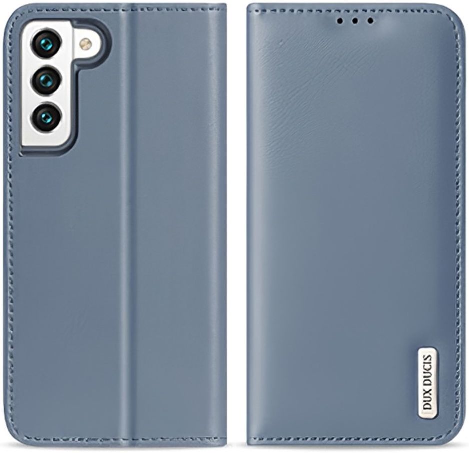 Dux Ducis Hivo Samsung Galaxy S22 Plus Hoesje RFID Book Case Blauw afbeelding 2
