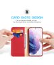 Dux Ducis Hivo Samsung Galaxy S22 Plus Hoesje RFID Book Case Rood