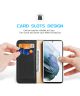 Dux Ducis Hivo Samsung Galaxy S22 Ultra Hoesje RFID Book Case Zwart