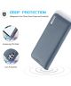 Dux Ducis Hivo Samsung Galaxy S22 Ultra Hoesje RFID Book Case Blauw