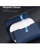 Dux Ducis Mix Case Apple AirPods 3 Hoesje Kunstleer Blauw