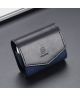 Dux Ducis Mix Case Apple AirPods 3 Hoesje Kunstleer Blauw