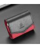 Dux Ducis Mix Case Apple AirPods 3 Hoesje Kunstleer Rood
