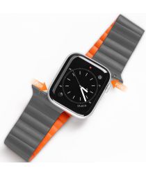 Dux Ducis Apple Watch 1-9/SE 38/40/41MM Bandje Magneetsluiting Grijs