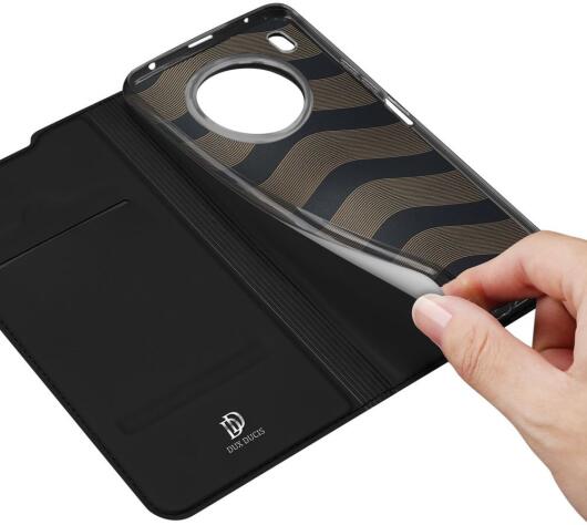 Dux Ducis Skin Pro Series Honor 50 Lite Hoesje Wallet Book Case Zwart afbeelding 5