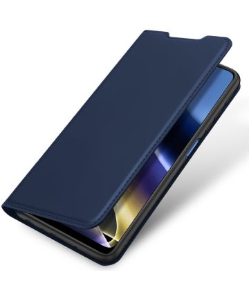 Dux Ducis Skin Pro Motorola Moto G51 Hoesje Wallet Book Case Blauw Hoesjes