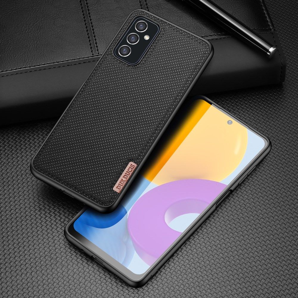 Dux Ducis Fino Series Samsung Galaxy M52 Hoesje Back Cover Zwart afbeelding 2