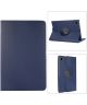 Samsung Galaxy Tab A8 Hoes 360 Graden Draaibare Book Case Blauw