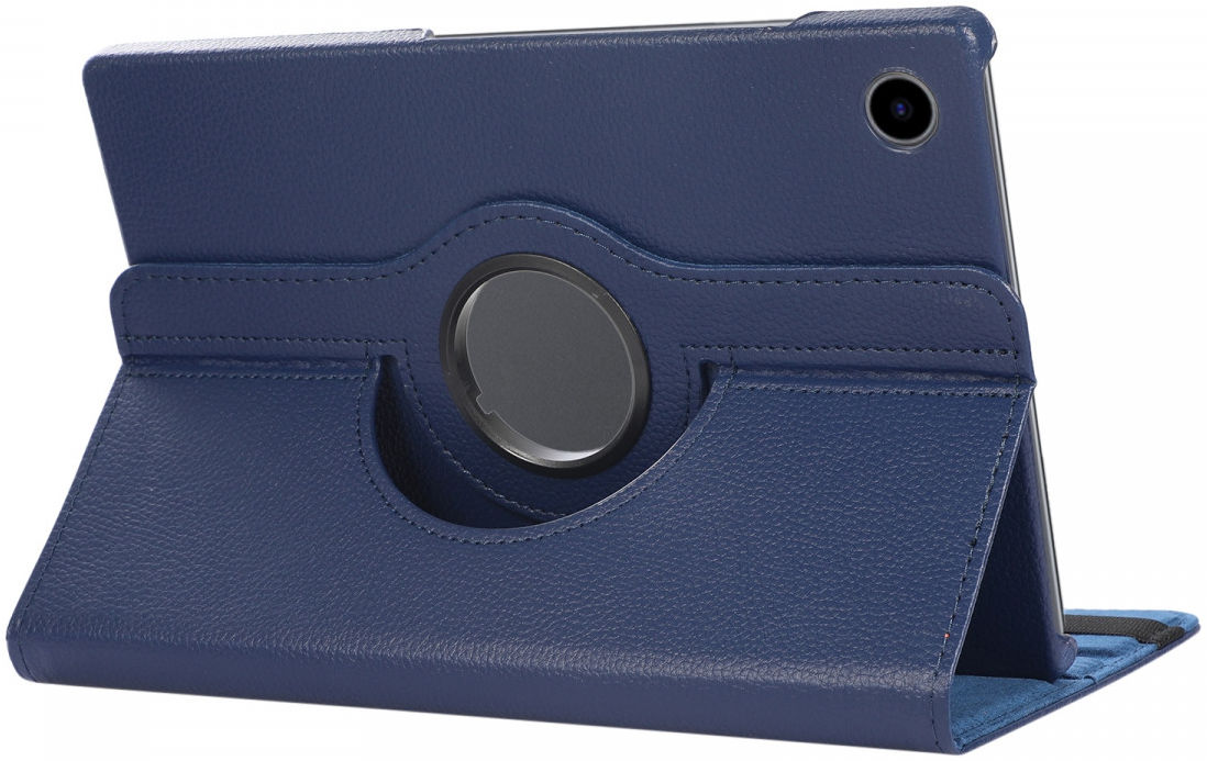 Samsung Galaxy Tab A8 Hoes 360 Graden Draaibare Book Case Blauw afbeelding 2