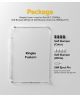 Ringke Fusion+ Apple iPad 10.2 Hoes Schokbestendig + Bumpers Geel/Wit