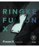 Ringke Fusion X Samsung Galaxy S22 Ultra Hoesje Transparant Zwart