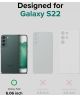 Ringke Fusion X Samsung Galaxy S22 Ultra Hoesje Transparant Zwart